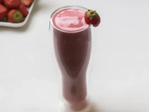 strawberry and banana juice