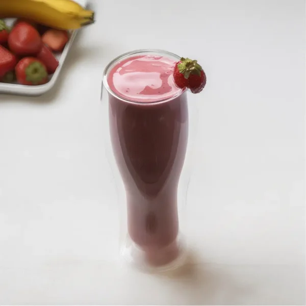 strawberry and banana juice